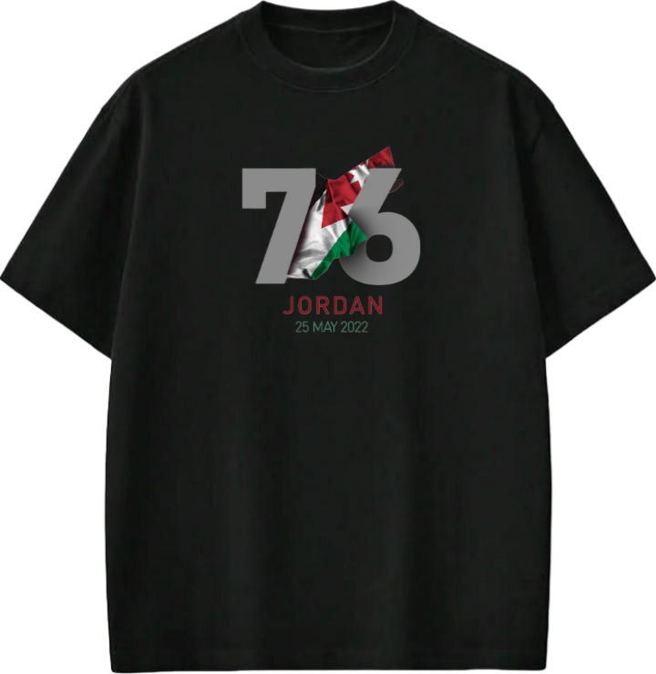 Jordan t- shirt Oversize Black 2