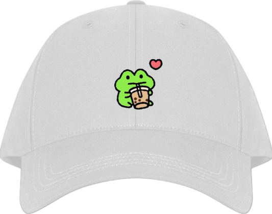 Frog Baseball cap White 2