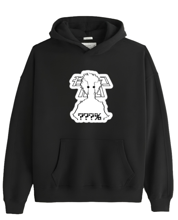 Mob Psycho 100 One Size hoodie Black 2