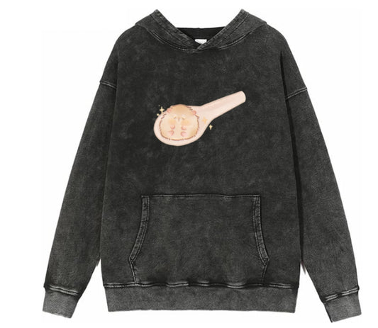 hamster Oversize Hoodie Washed 2