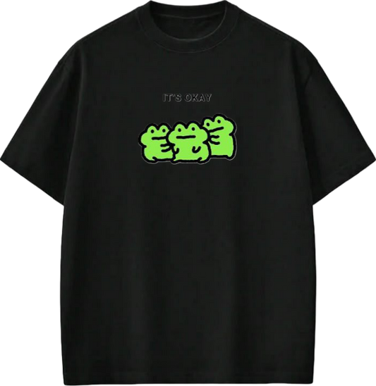 Frog One Size t- shirt Black 2