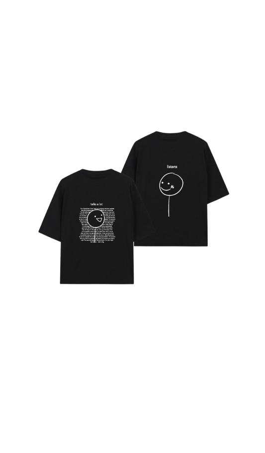 VaIentine coupIe t- shirt Black Cables Back 3