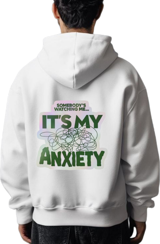 frog Oversize Hoodie White Back 2