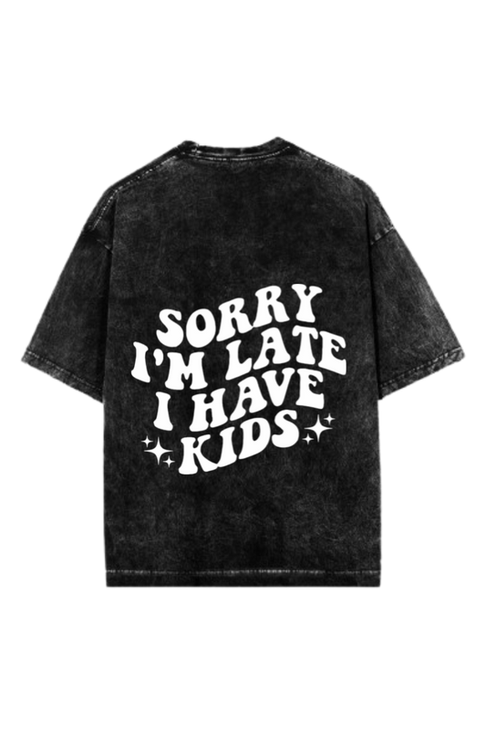 Mom dad parents One Size t- shirt Washed Back 2
