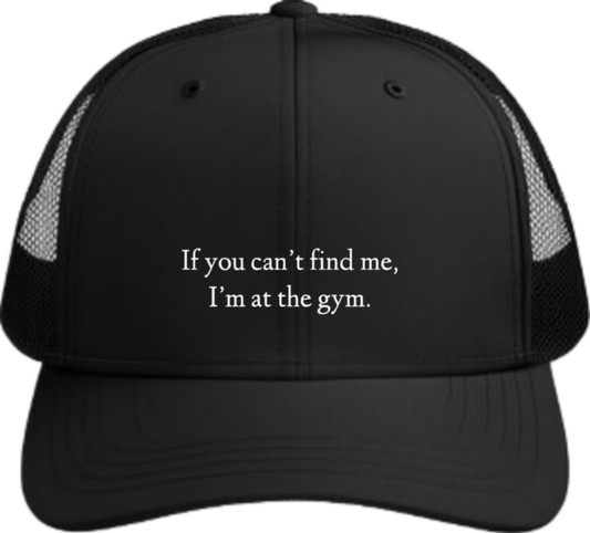 workout gym pilates Baseball cap Black  2