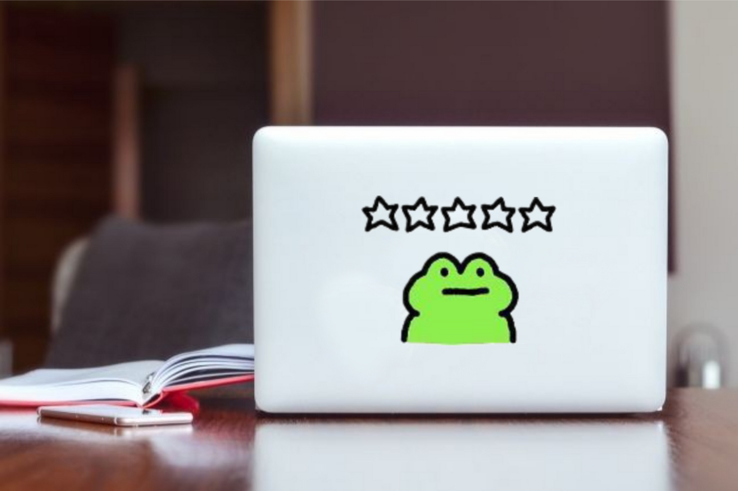 Frog Laptop Sticker 2