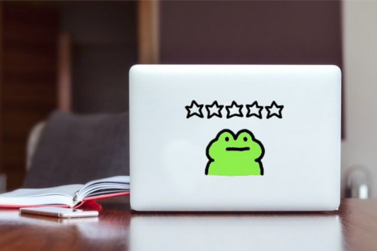 Frog Laptop Sticker 2