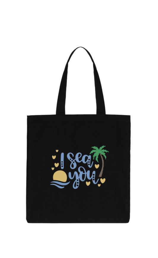 Summer Vibes tote bag Black 2