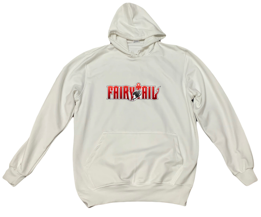 fairy tail One Size hoodie White 2
