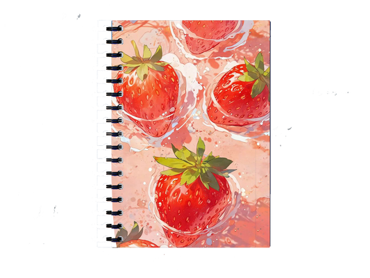 Strawberry Notebook A5