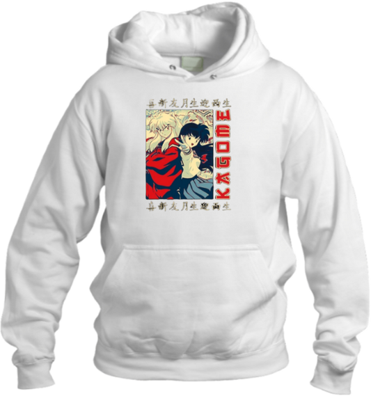 Inuyasha One Size hoodie White 2