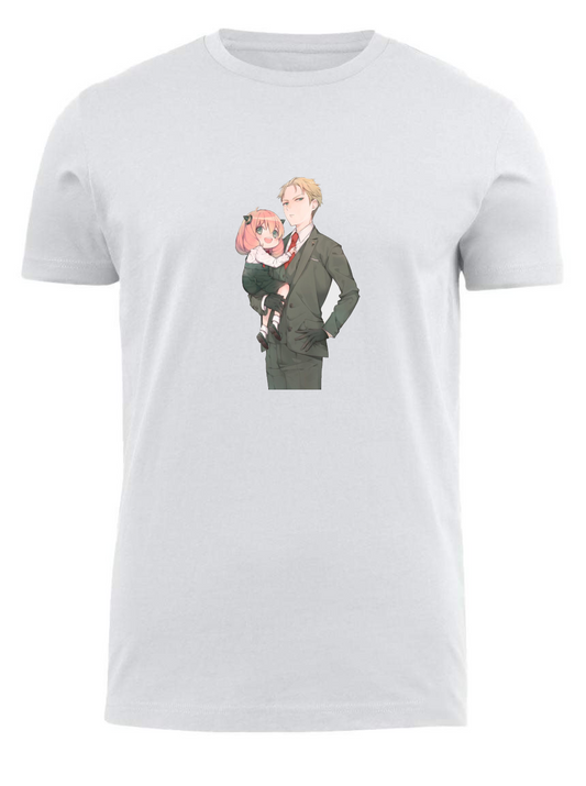 Spy × Family t- shirt fat White 2