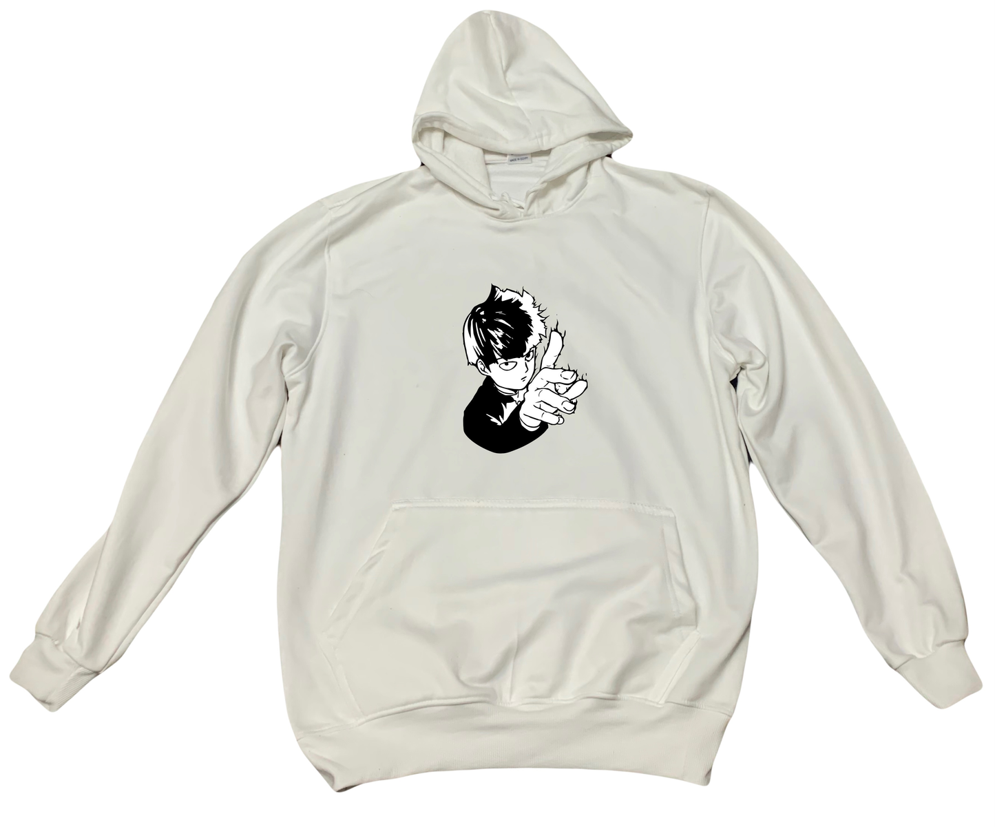Mob Psycho 100 One Size hoodie White 2