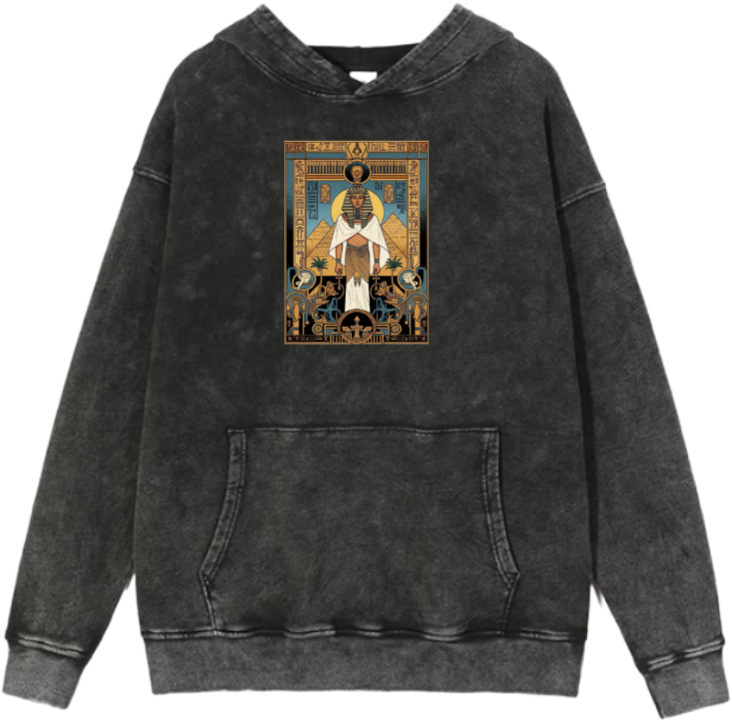 Egypt Over Size hoodie Washed 2