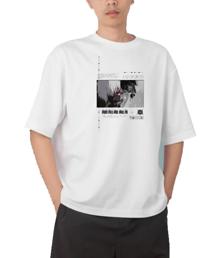 Tokyo ghoul t- shirt One Size White 2