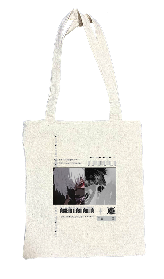 Tokyo ghoul tote bag beige 2