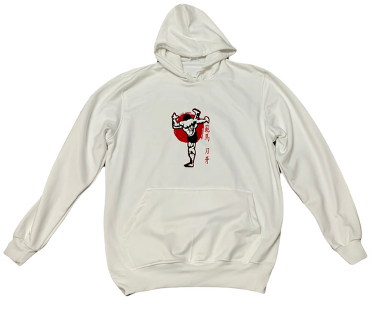 Anime baki oversize hoodie White 2