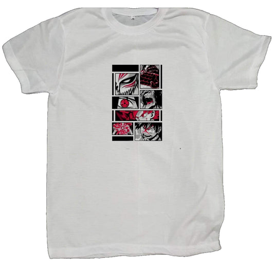 Neon Genesis Evangelion t- shirt fat White 2