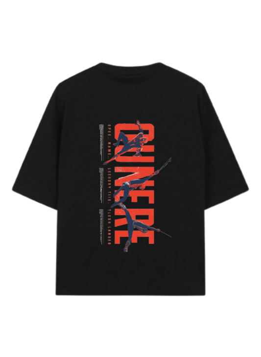 Spiderman t- shirt One Size Black Back 2