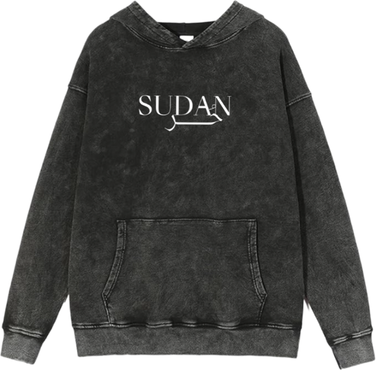 Sudan Oversize Hoodie Washed 2