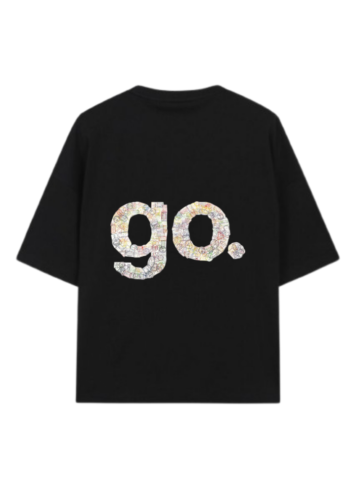 travel travellar t- shirt Black Back 2