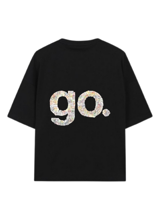 travel travellar t- shirt Black Back 2