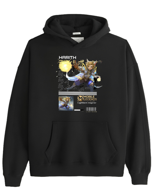 Mobile Legends Bang Bang One Size hoodie Black 2