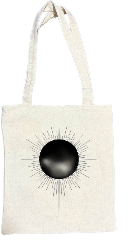 Goth tote bag Beige 2