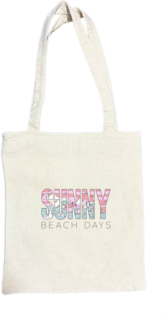 Summer Vibes tote bag Beige 2