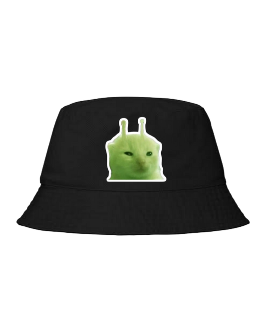 aliens Bucket hat Fishman hat cap Black 2