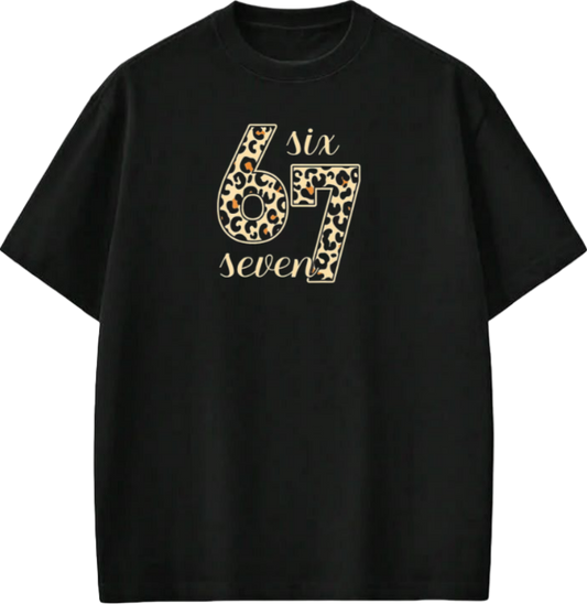 67 designs One Size t- shirt Black 2