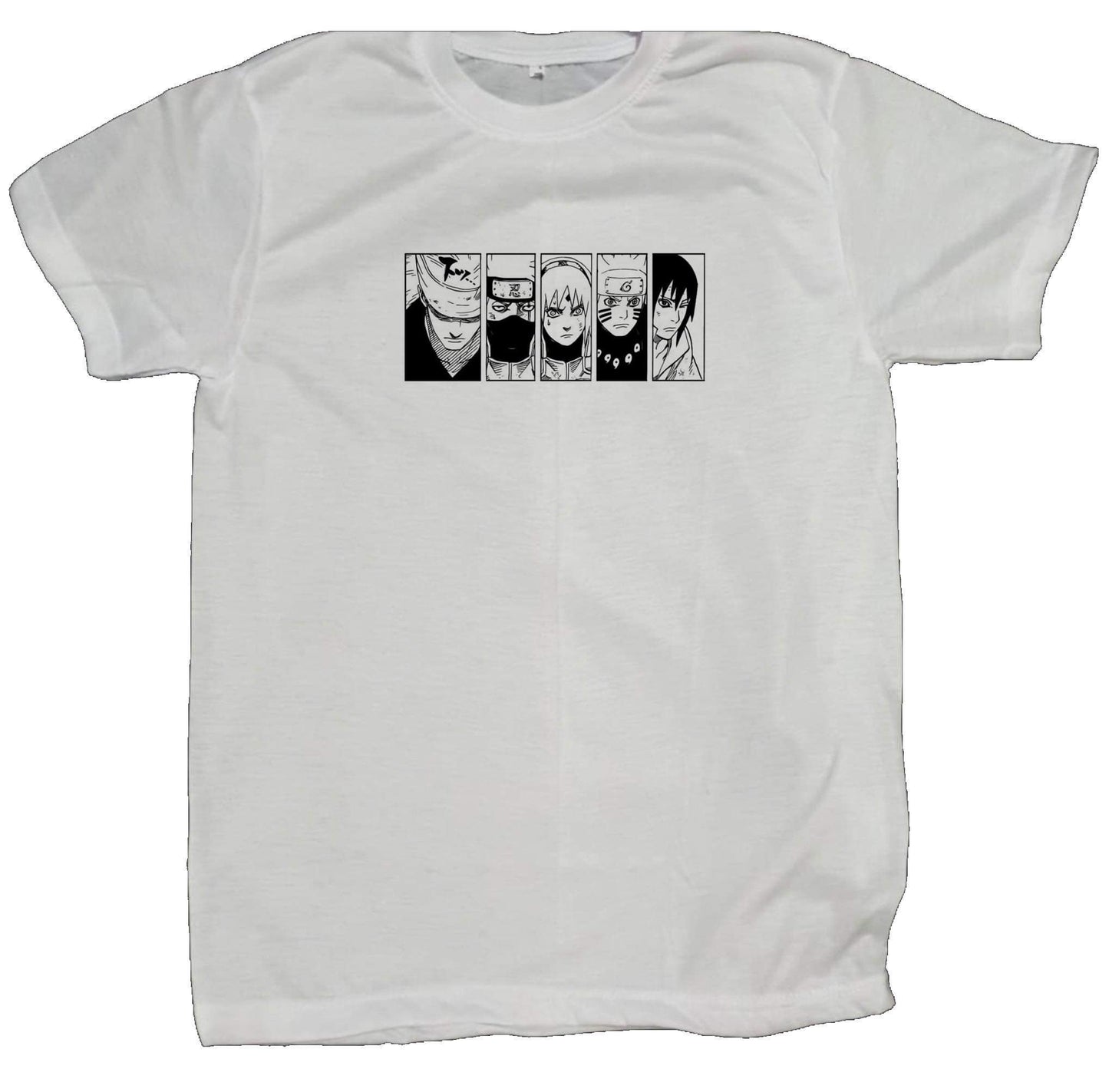 Naruto Shippuden t- shirt fat White 2