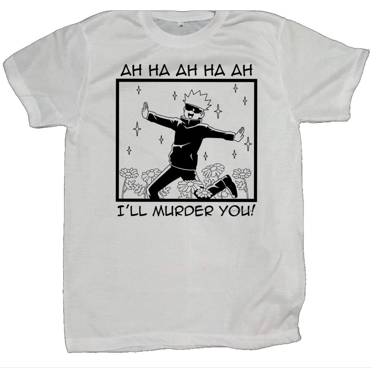 tjujutsu kaisen GOJO fit t- shirt White 3