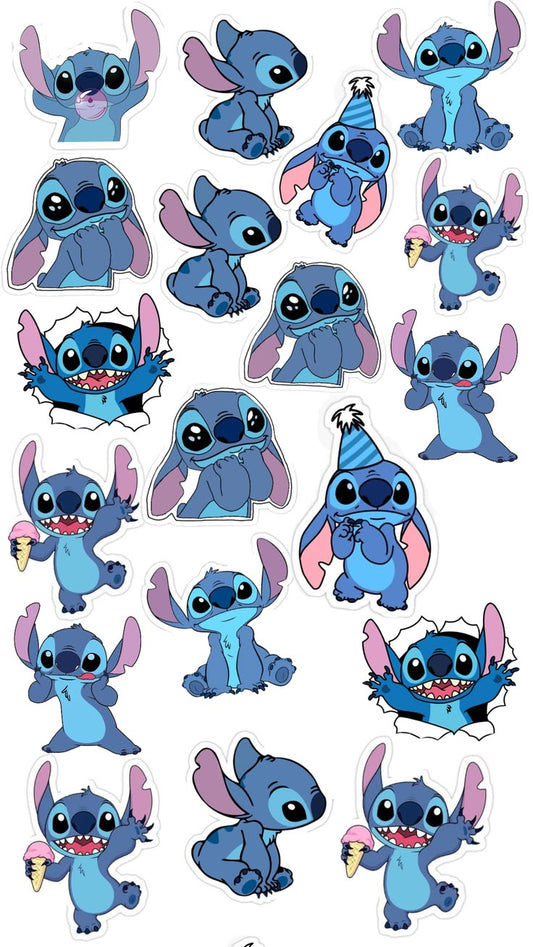 stitch stickers sheet 20