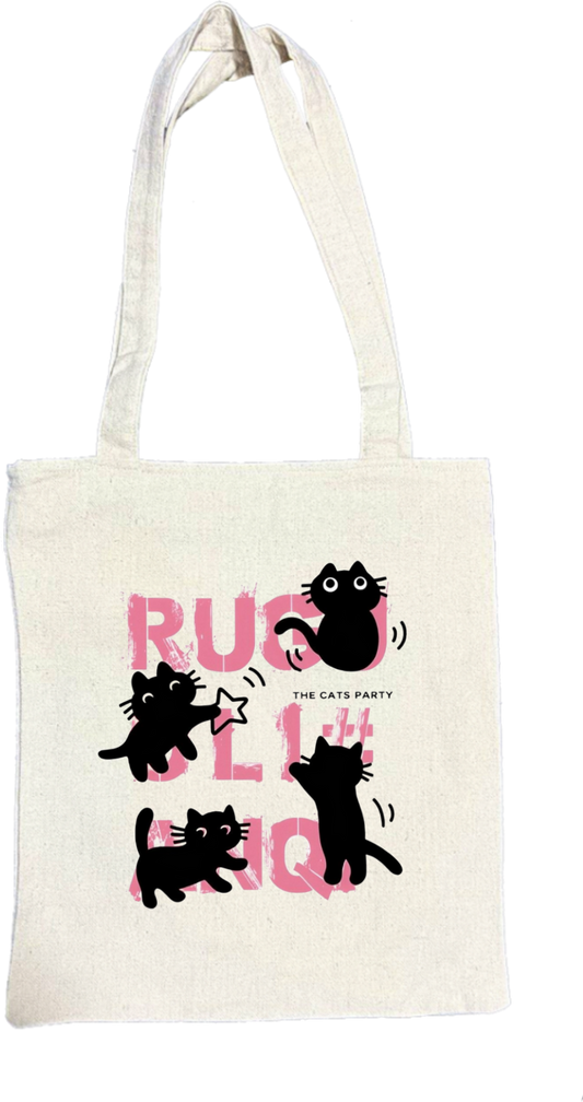 RUS tote bag beige 120