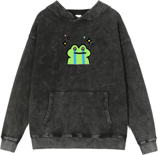 Frog Oversize Hoodie Washed 30