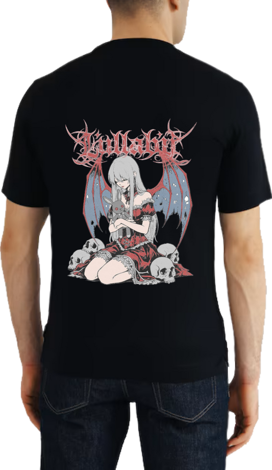 Goth  t- shirt  Black Back 30