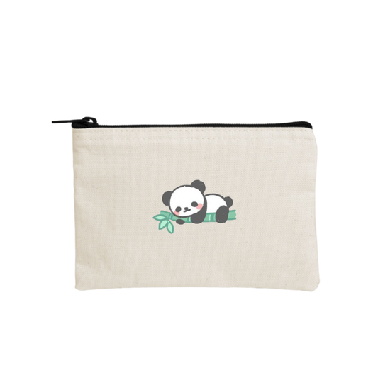 PANDA wallet pencil case Beige 30