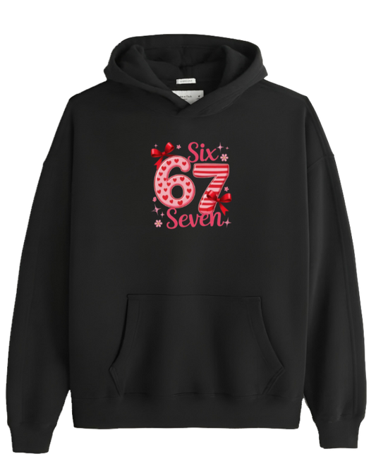 designs 67 Oversize Hoodie Black 30