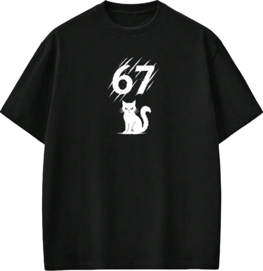 67 designs One Size t- shirt Black 30