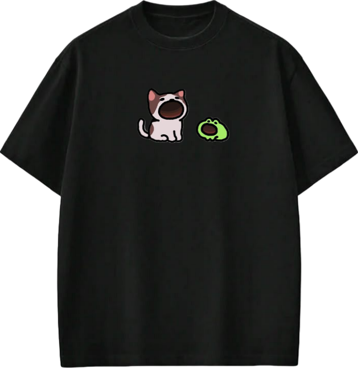 Frog One Size t- shirt Black 30