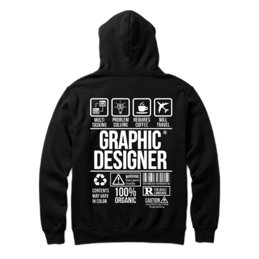 designer Back text oversize hoodie back 31