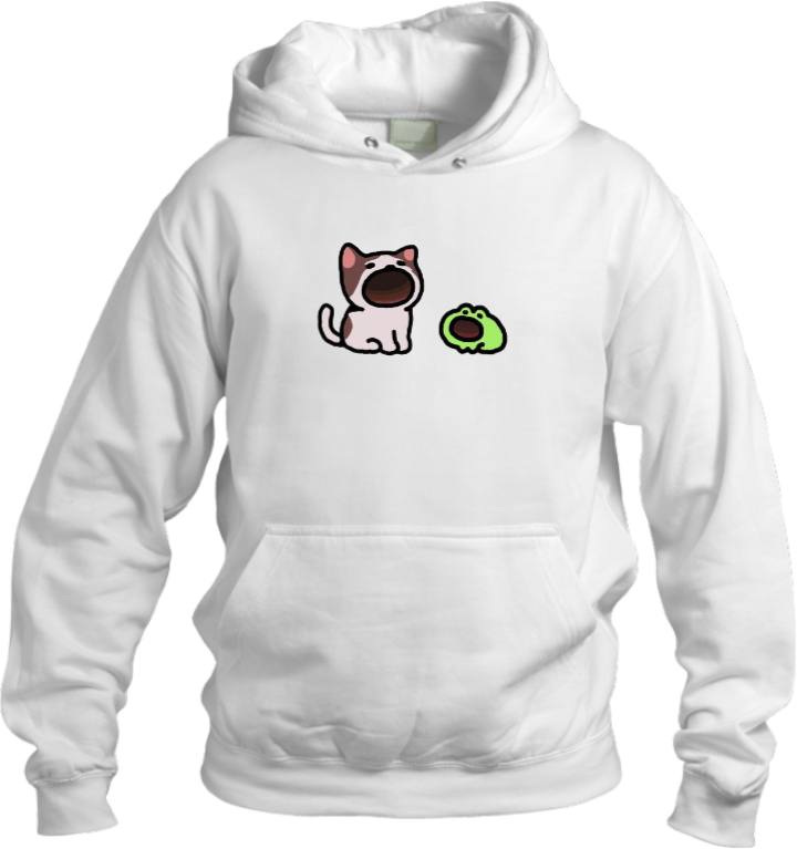 Frog Oversize Hoodie White 30