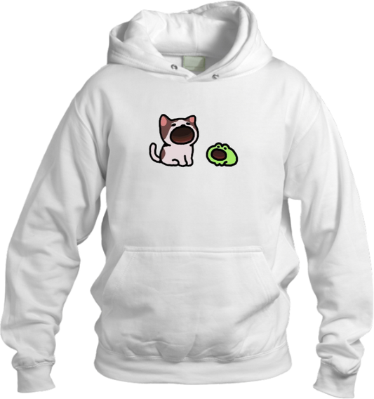 Frog Oversize Hoodie White 30