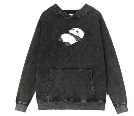 PANDA Oversize Hoodie Washed 30