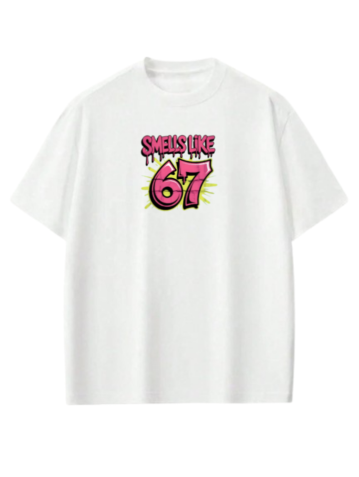 67 designs One Size t- shirt White 30