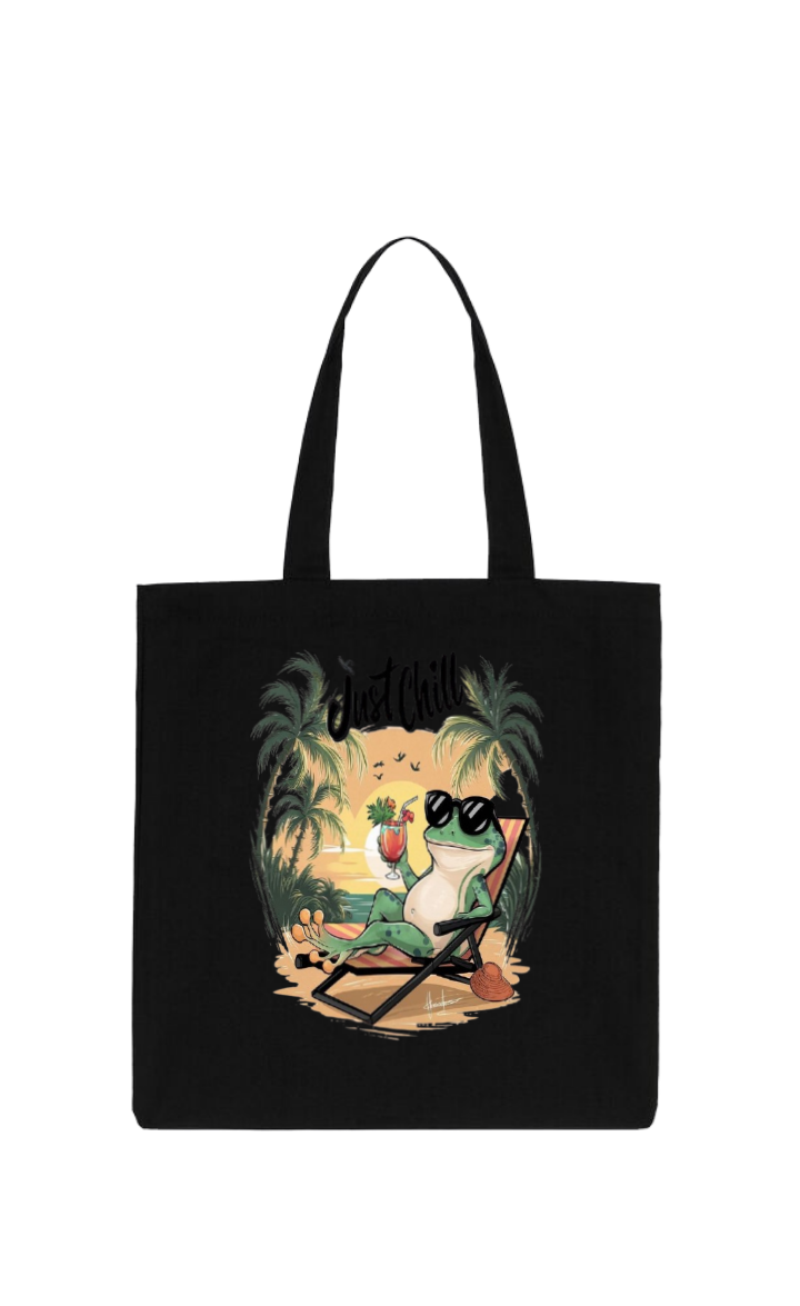 Summer Vibes tote bag Black 30