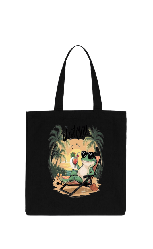 Summer Vibes tote bag Black 30