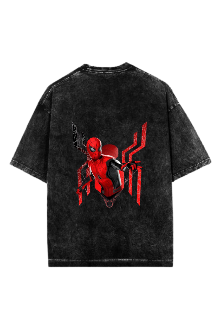 Spiderman t- shirt One Size Washed Back 30