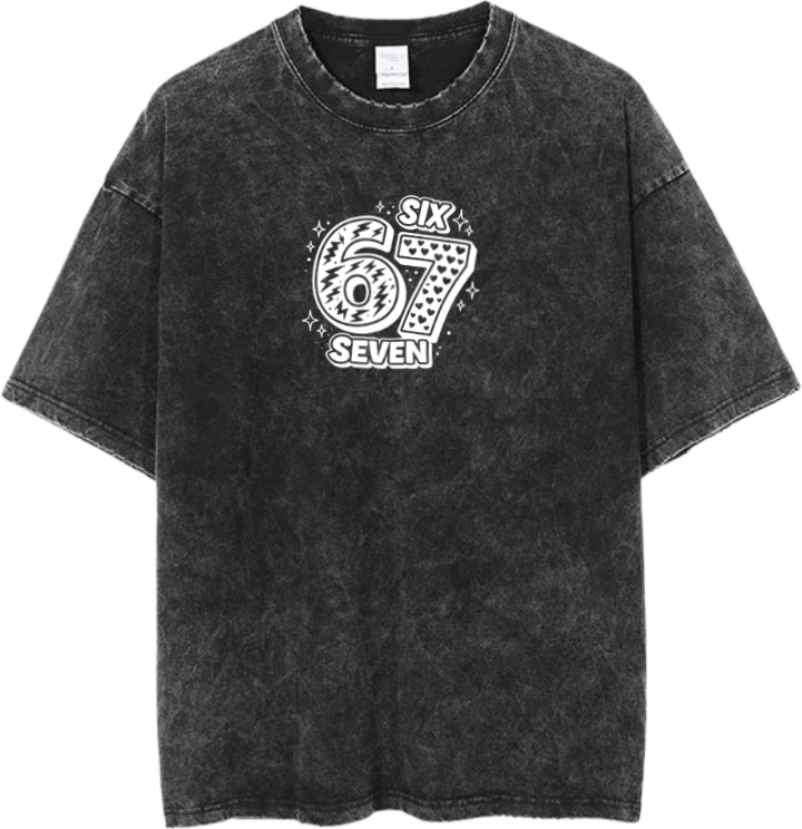 67 designs One Size t- shirt Washed 30
